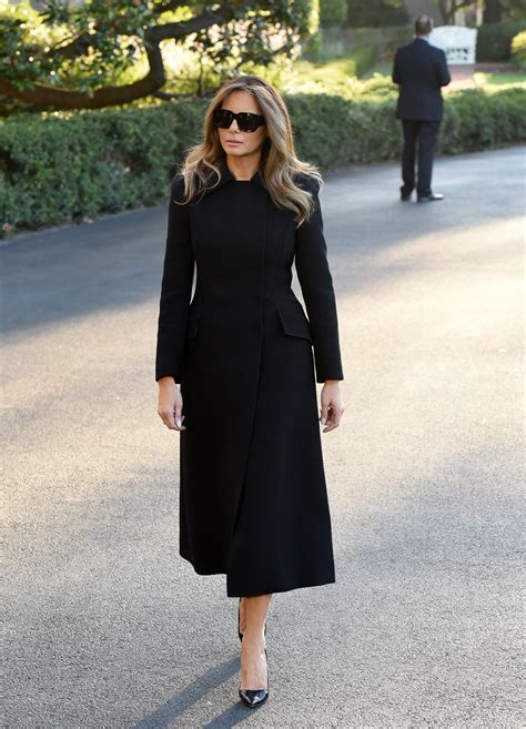 first lady Melania Trump coat